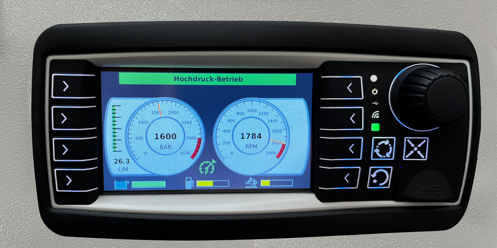 WOMATIC 4 control unit with 4.3 inch display